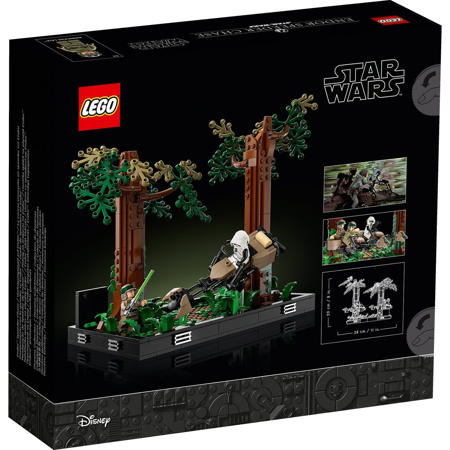 LEGO® Star Wars™ Endor™ Speeder Chase Diorama