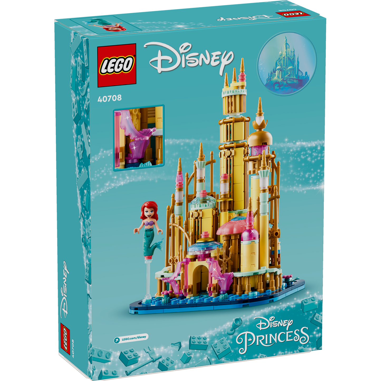 40708 Mini Disney Ariel's Castle