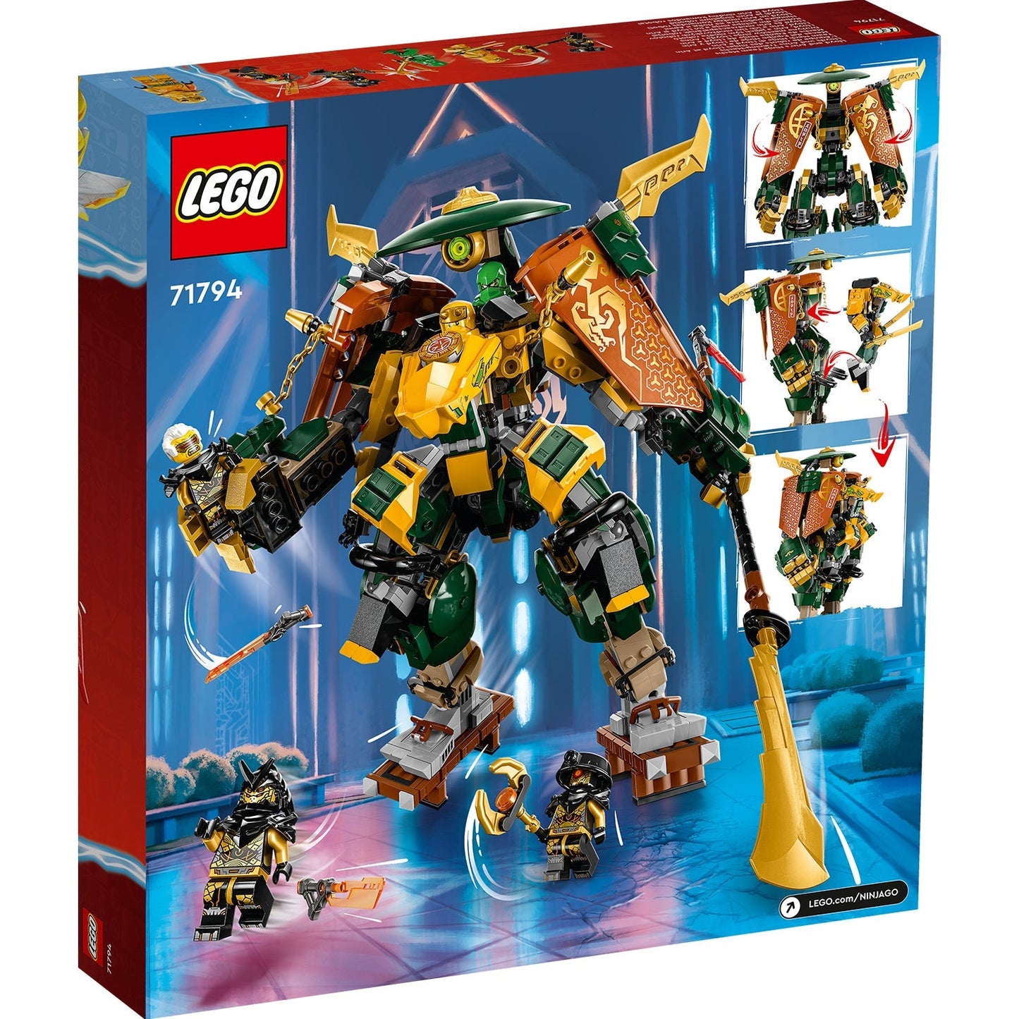 LEGO® NINJAGO® Lloyd and Arin’s Ninja Team Mechs