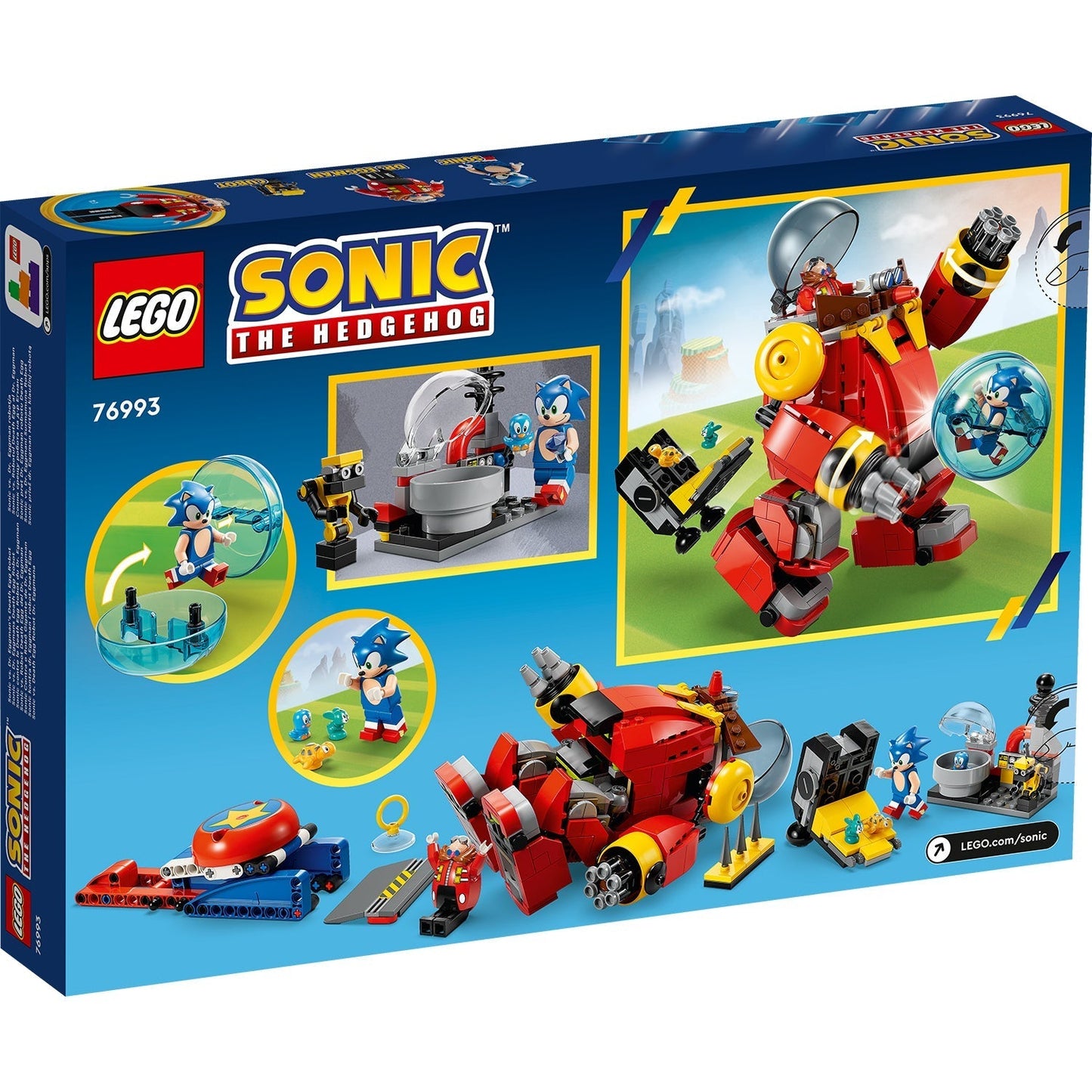 LEGO® Sonic the Hedgehog™ Sonic vs. Dr. Eggman's Death Egg Robot