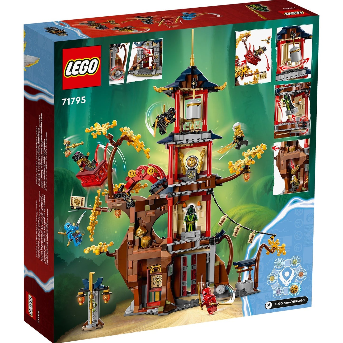 LEGO® NINJAGO® Temple of the Dragon Energy Cores