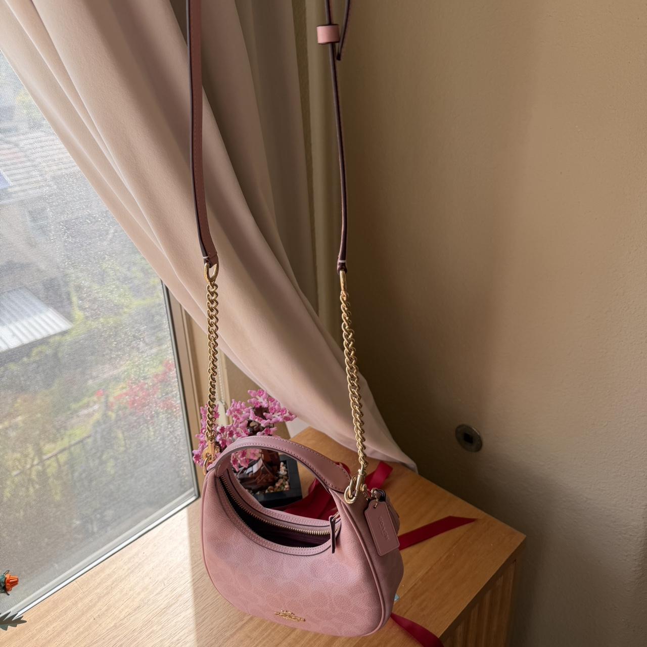 Powder pink Carmen Coach bag