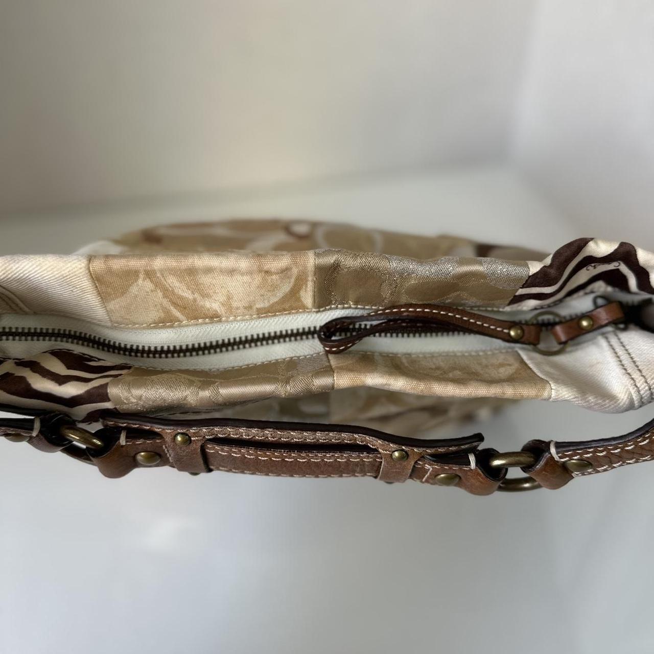 rare Y2K Coach Patchwork Hobo Shoulder Bag