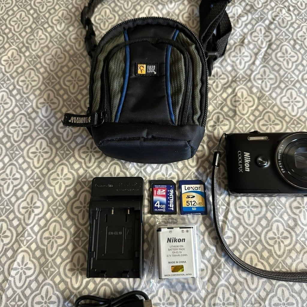 π βΛπ Nikon COOLPIX S6900 16.0MP Digital Camera (Black) with 12x Zoom and Wi-Fi π₯ ππ·