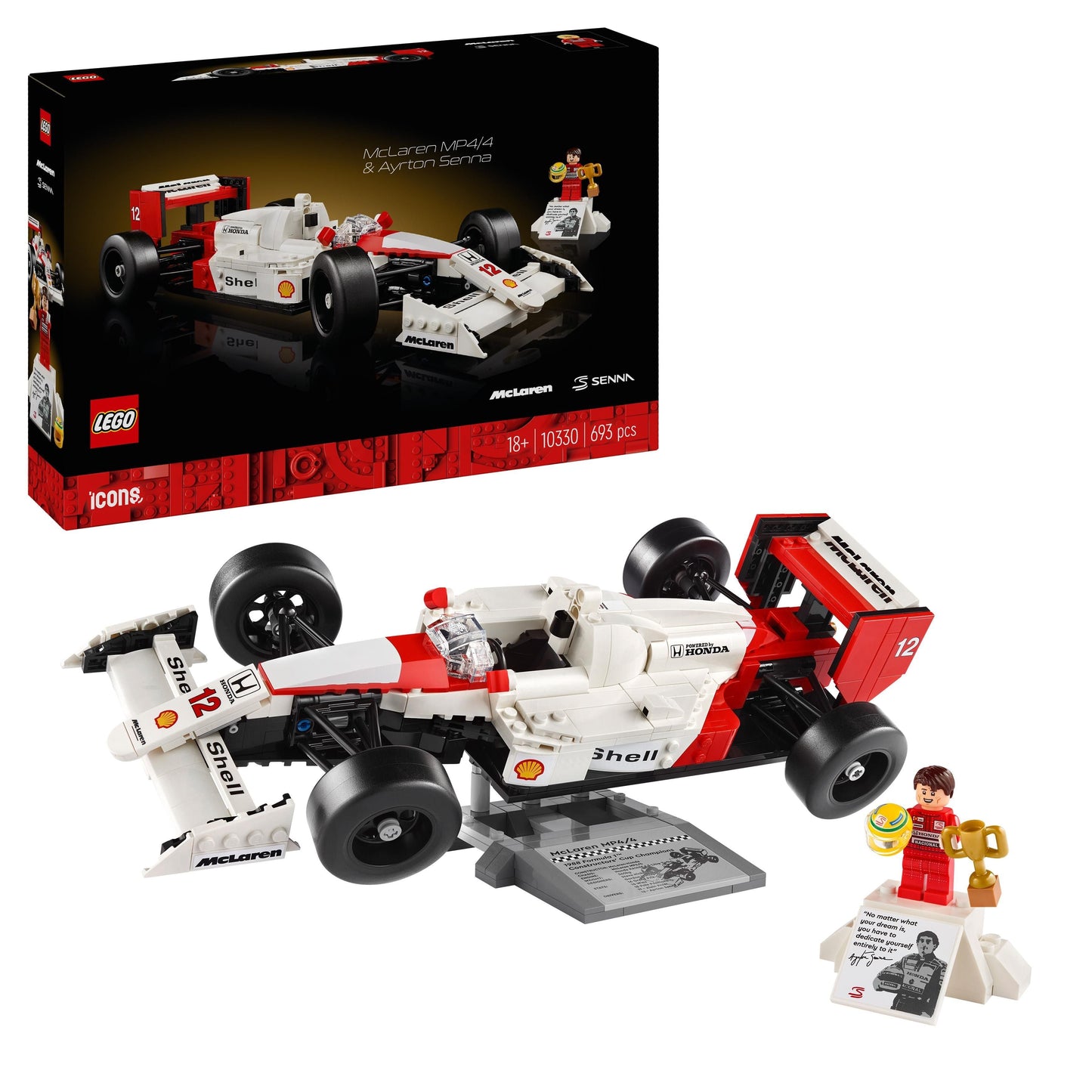 10330 McLaren MP4/4 & Ayrton Senna