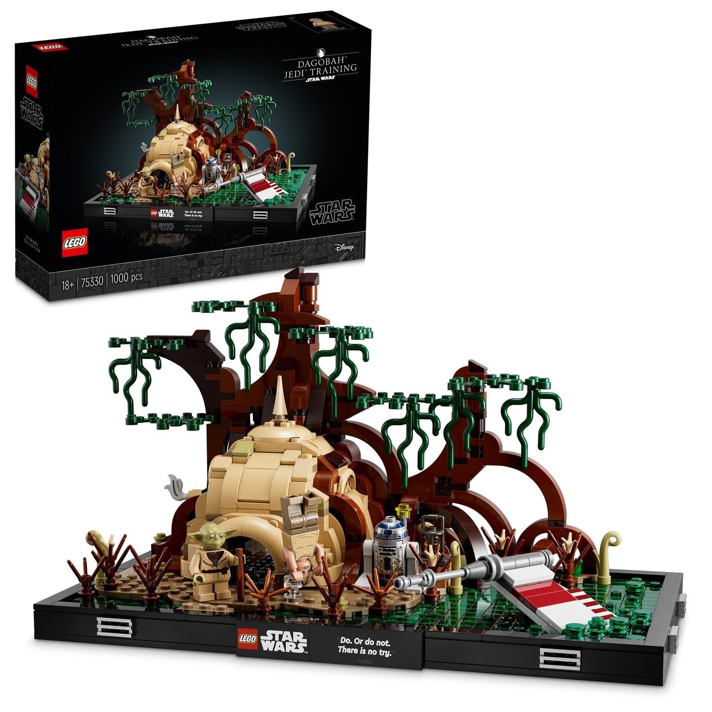 LEGO® Star Wars™ Dagobah™ Jedi™ Training Diorama