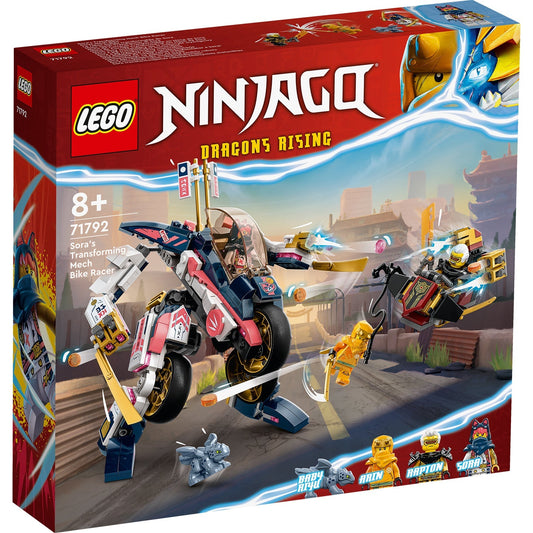 LEGO® NINJAGO® Sora’s Transforming Mech Bike Racer