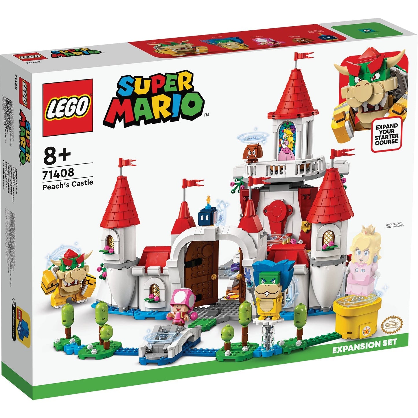 LEGO® Super Mario™ Peach’s Castle Expansion Set