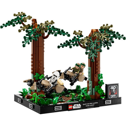 LEGO® Star Wars™ Endor™ Speeder Chase Diorama