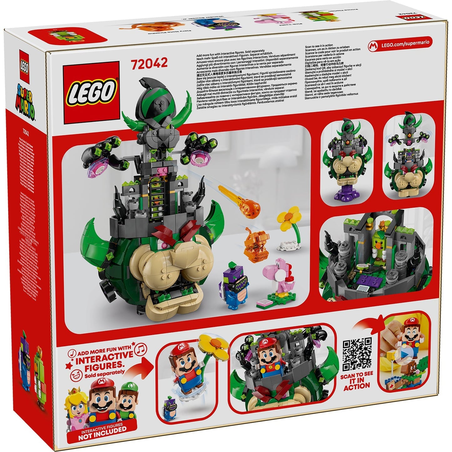 LEGO® Super Mario™ Prince Florian & Castle Bowser
