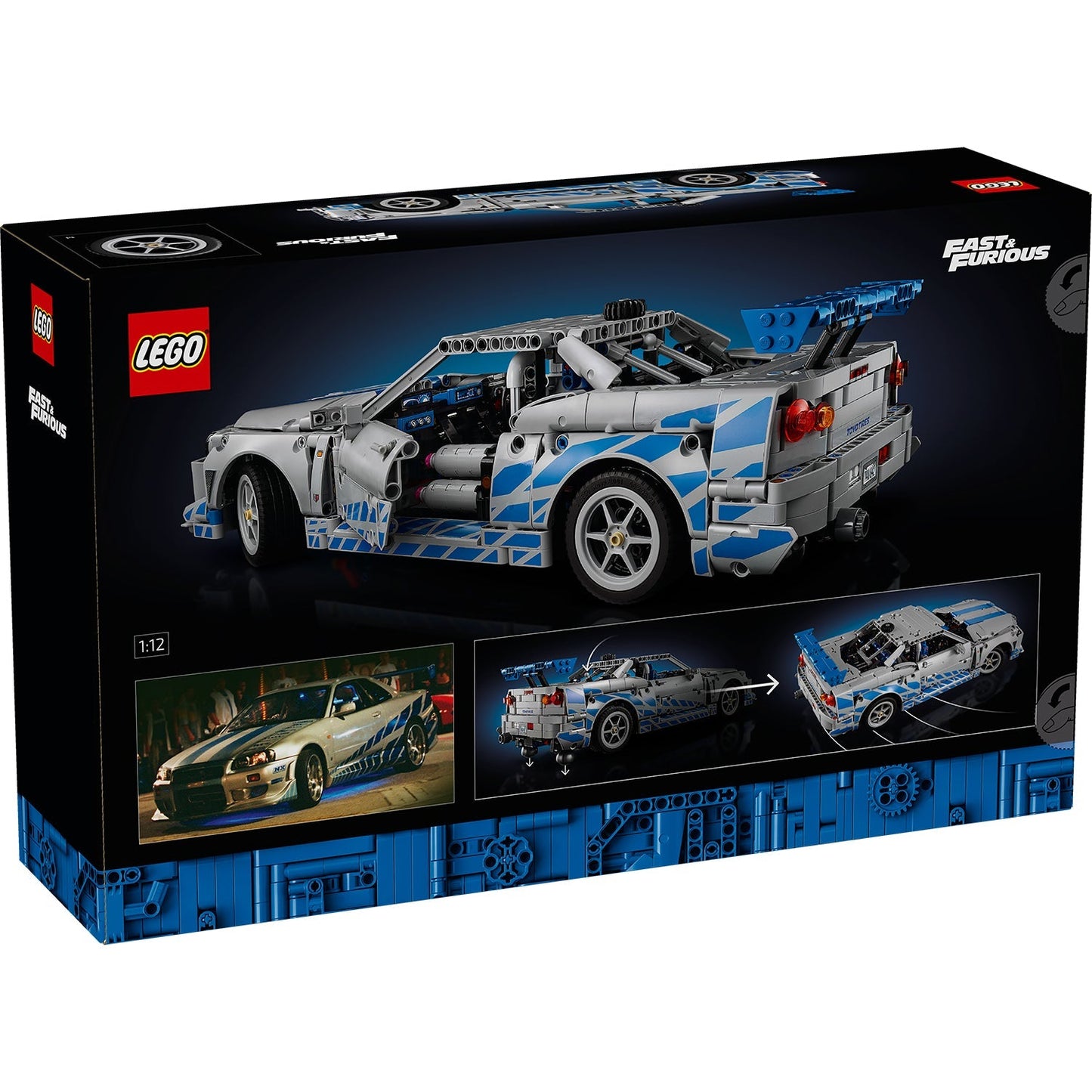 LEGO® Technic 2 Fast 2 Furious Nissan Skyline GT-R (R34) Car