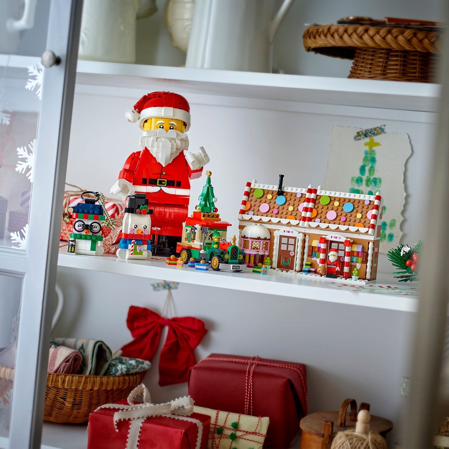 LEGO® Up-Scaled Santa Minifigure