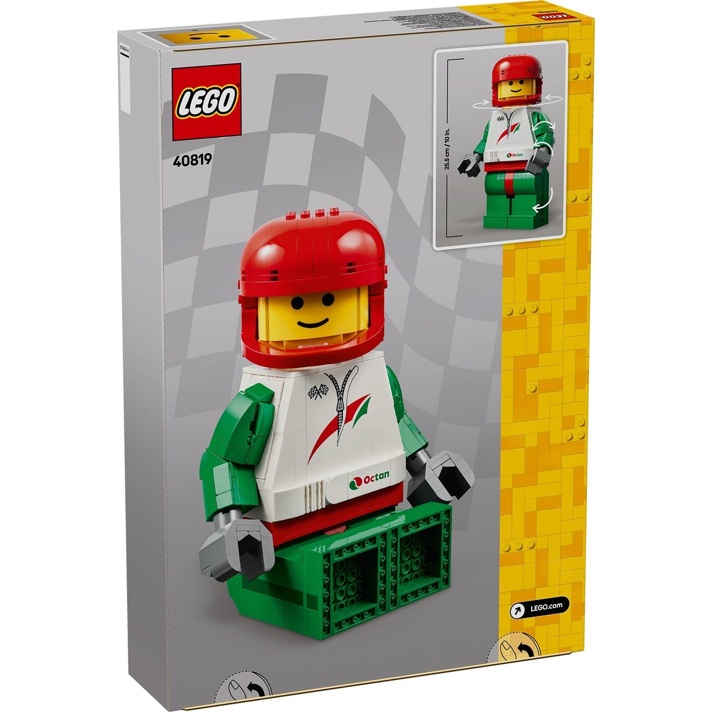 LEGO® Up-Scaled Racing Driver Minifigure