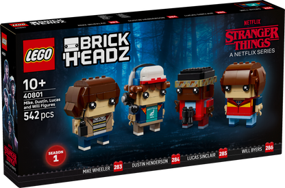 40801 Mike, Dustin, Lucas and Will Figures