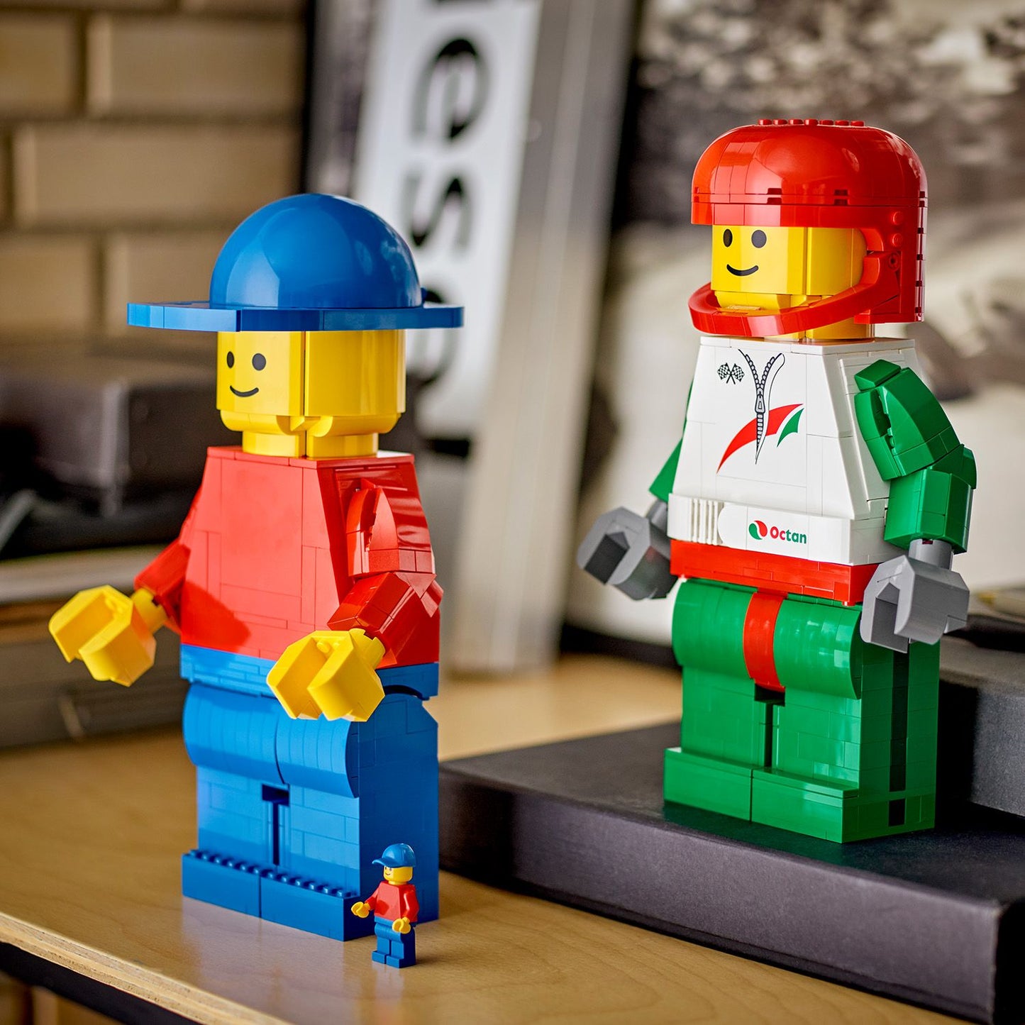 LEGO® Up-Scaled Racing Driver Minifigure