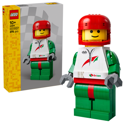 LEGO® Up-Scaled Racing Driver Minifigure
