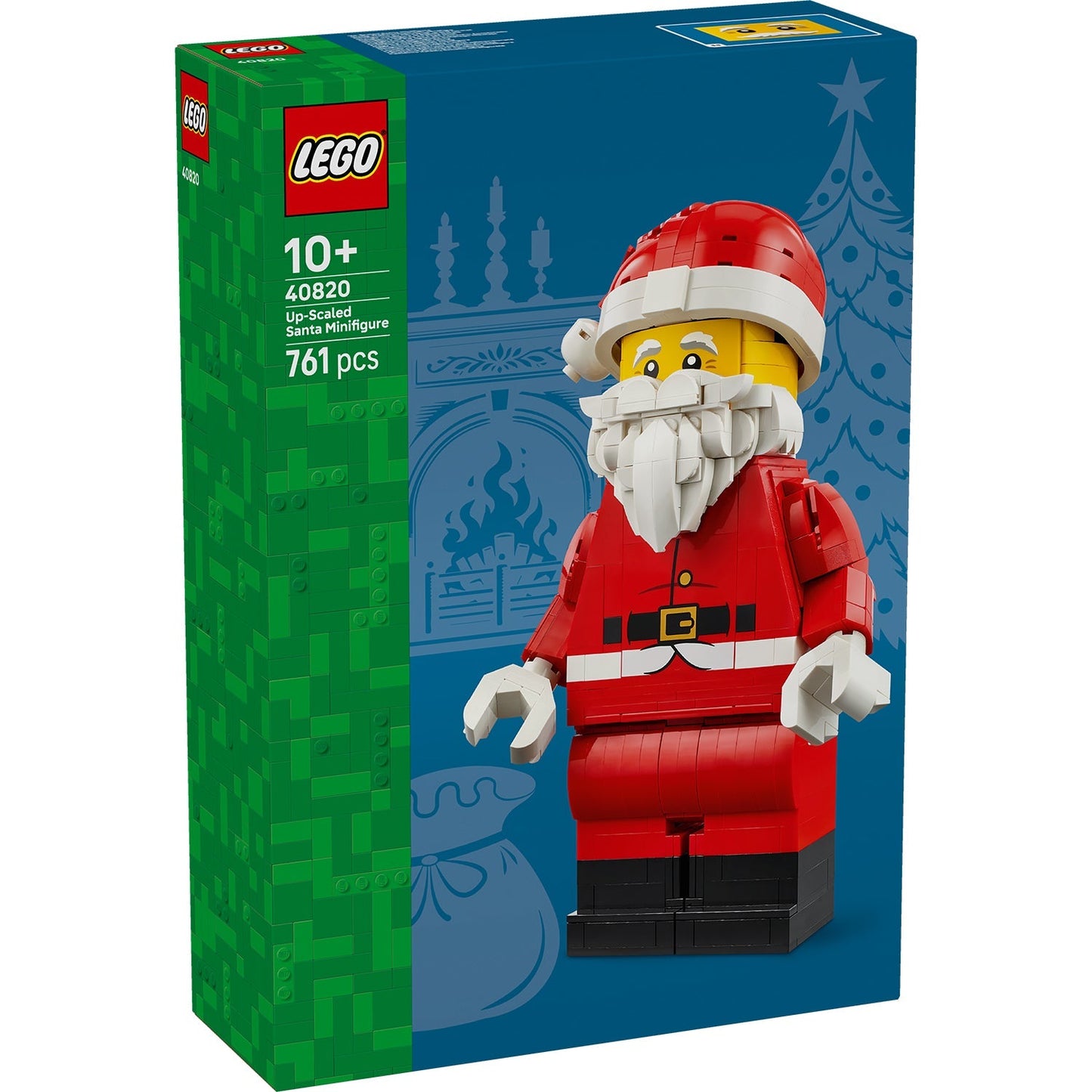 LEGO® Up-Scaled Santa Minifigure