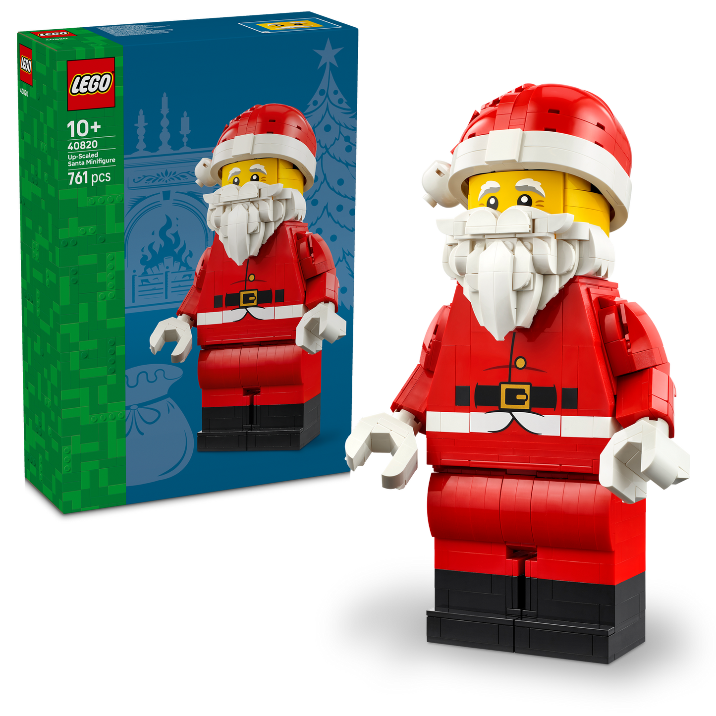 LEGO® Up-Scaled Santa Minifigure