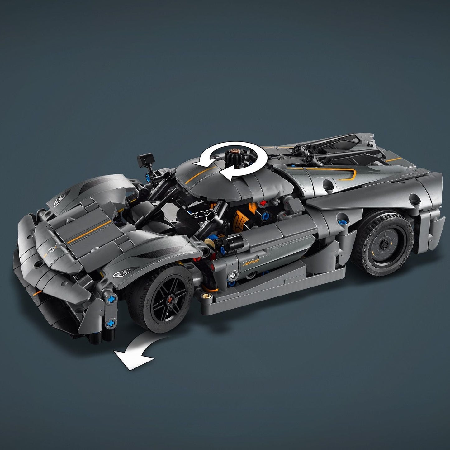 LEGO® Technic™ Koenigsegg Jesko Absolut Grey Hypercar