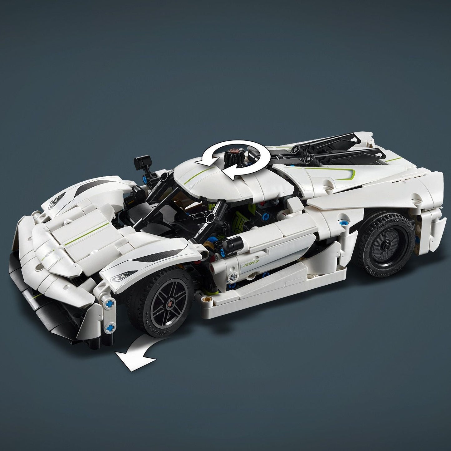 LEGO® Technic™ Koenigsegg Jesko Absolut White Hypercar