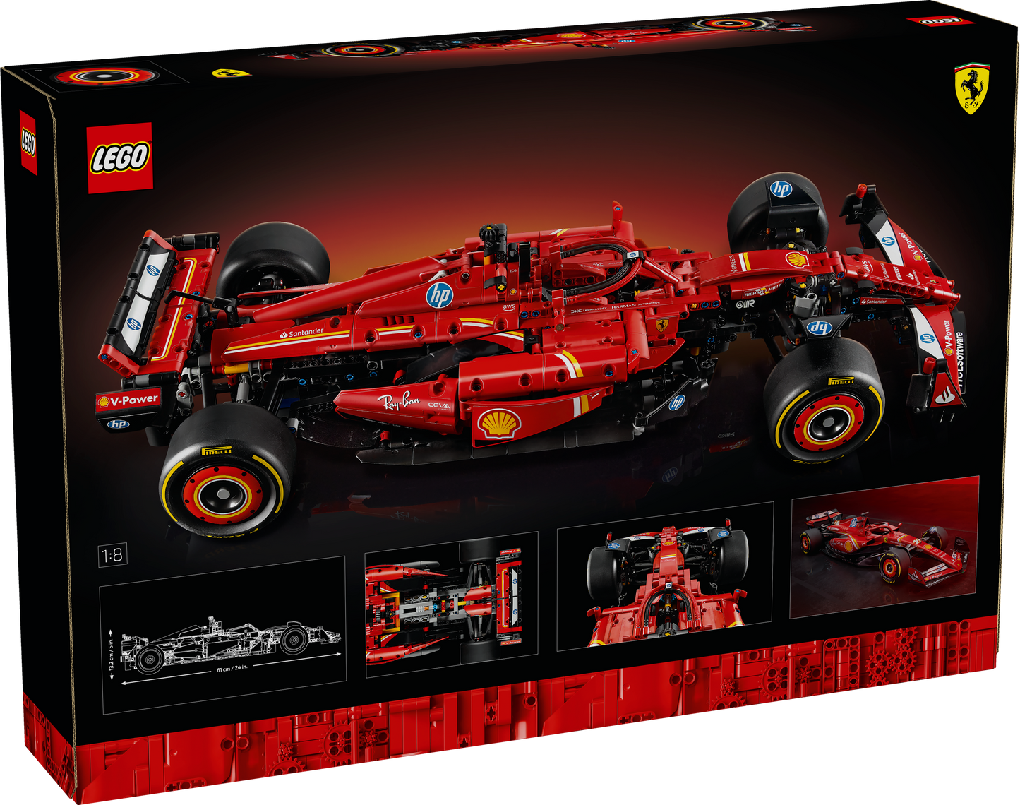 42207 Ferrari SF-24 F1 Car