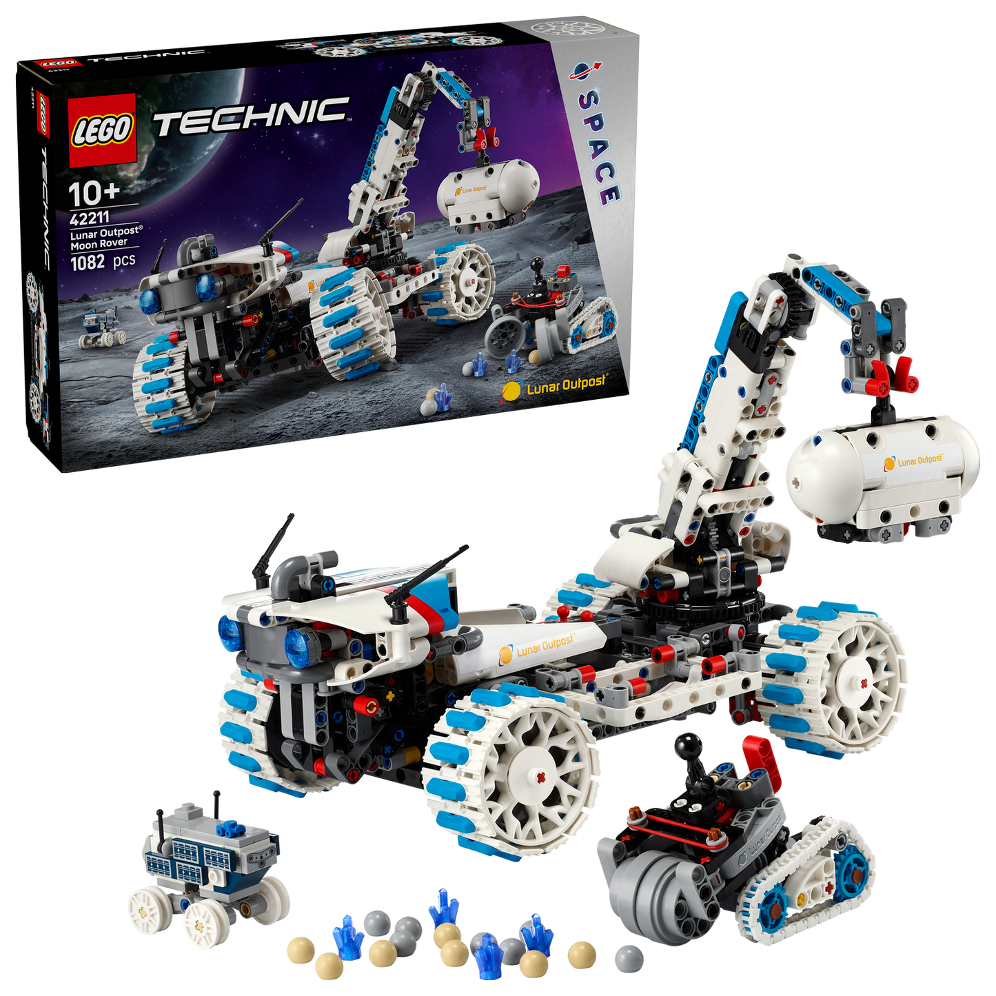 LEGO® Technic Lunar Outpost® Moon Rover Space Vehicle
