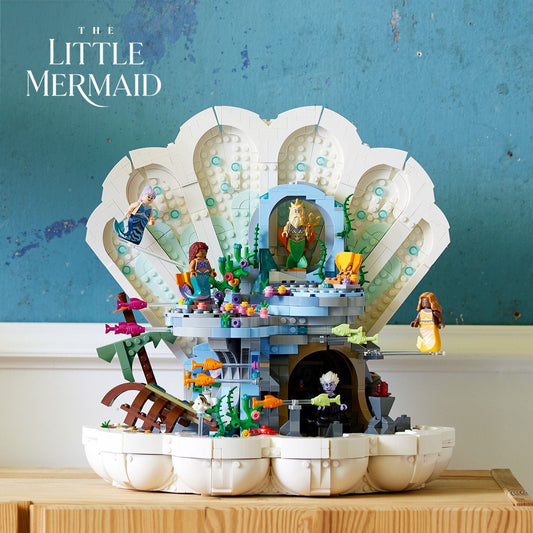43225 The Little Mermaid Royal Clamshell