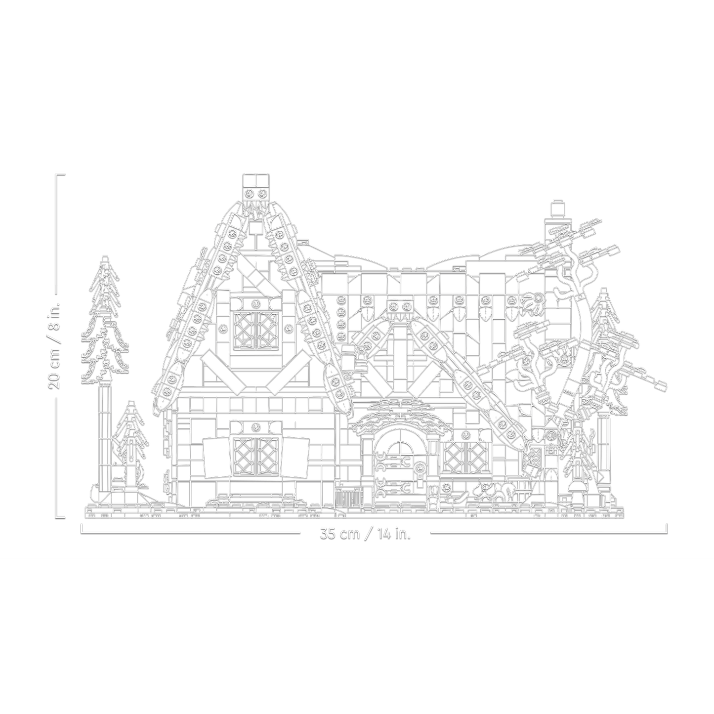 43242 Snow White and the Seven Dwarfs' Cottage