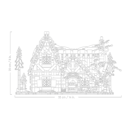 43242 Snow White and the Seven Dwarfs' Cottage