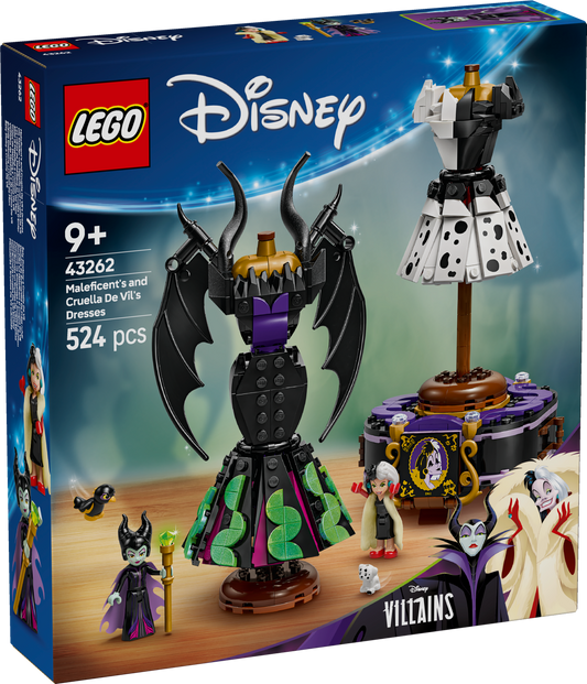 43262 Maleficent's and Cruella De'Vils Dresses