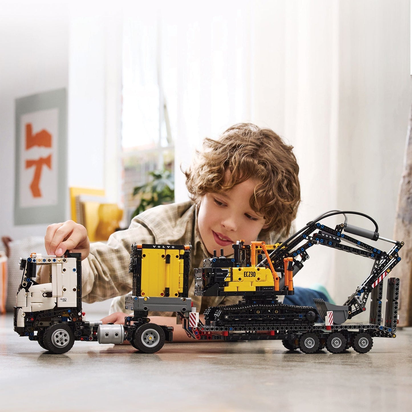 LEGO® Technic™ Volvo FMX Truck & EC230 Electric Excavator