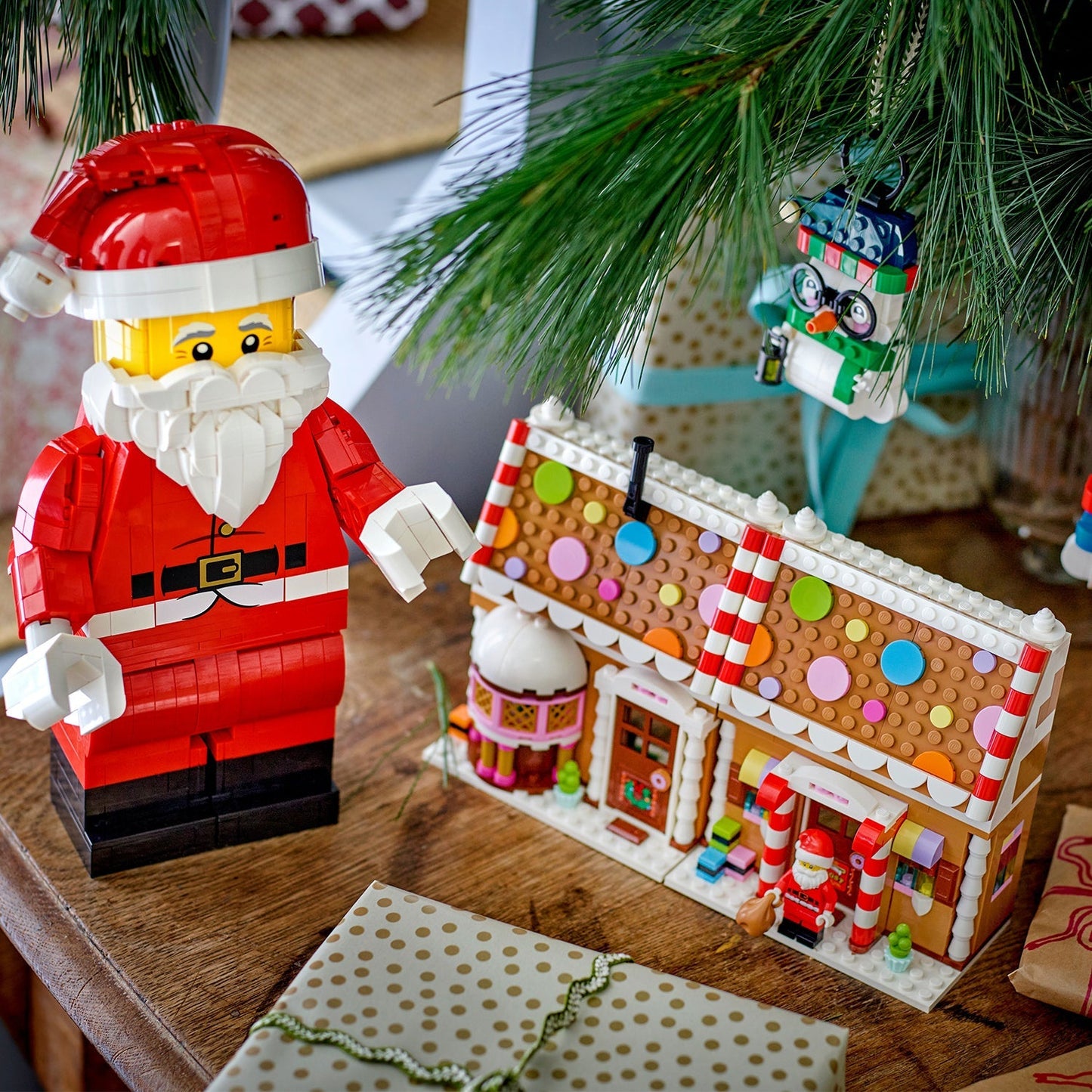 LEGO® Up-Scaled Santa Minifigure