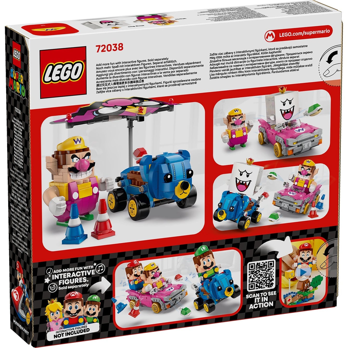 LEGO® Super Mario™ Mario Kart™ – Wario & King Boo