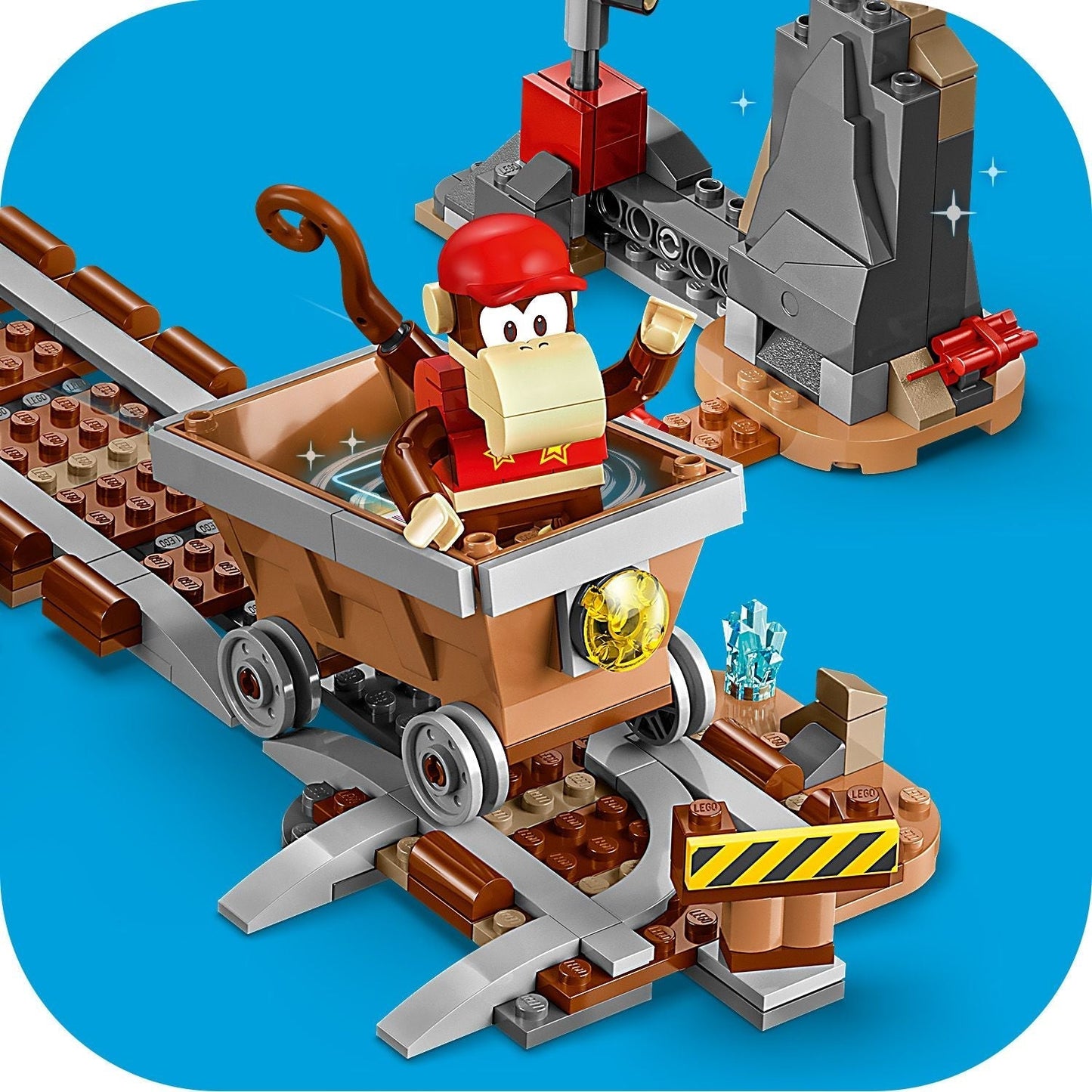 LEGO® Super Mario™ Diddy Kong's Mine Cart Ride Expansion Set