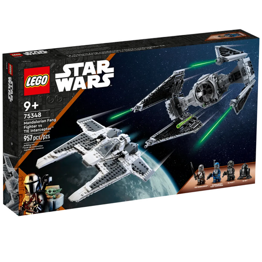 LEGO® Star Wars™ Mandalorian Fang Fighter vs. TIE Interceptor™