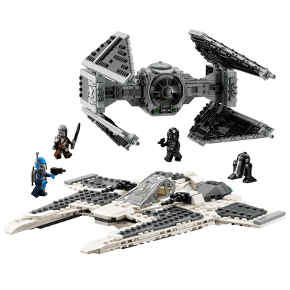 LEGO® Star Wars™ Mandalorian Fang Fighter vs. TIE Interceptor™