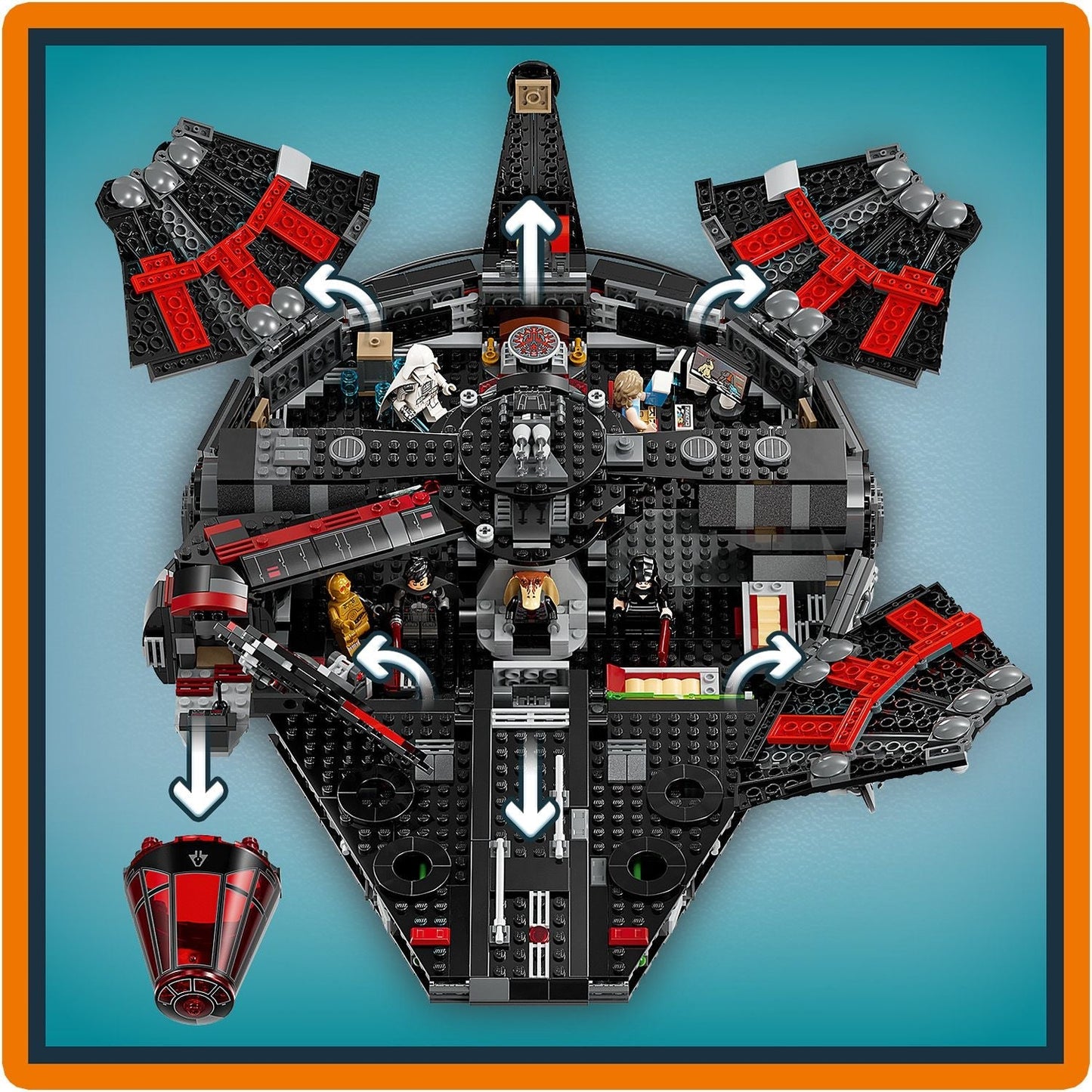 LEGO® Star Wars™ The Dark Falcon