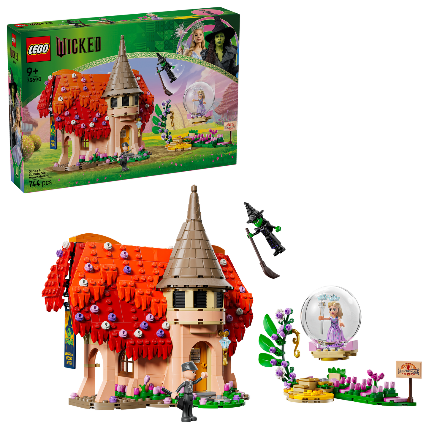 LEGO® Wicked Glinda & Elphaba Visit Munchkinland
