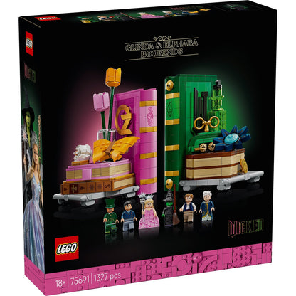 LEGO® Wicked Glinda & Elphaba Bookends