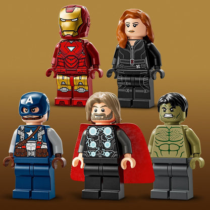 76313 MARVEL Logo & Minifigures