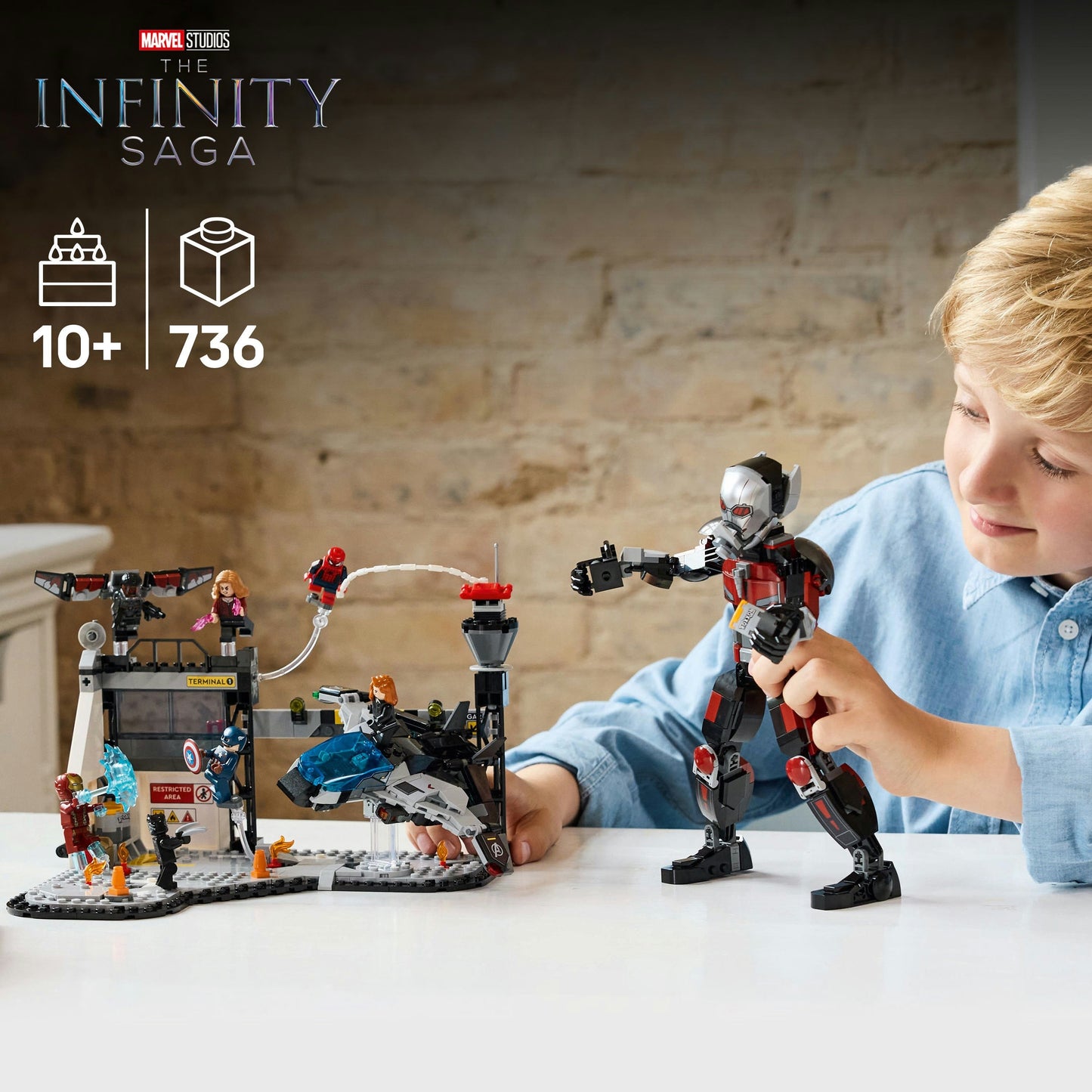 76314 Captain America: Civil War Action Battle