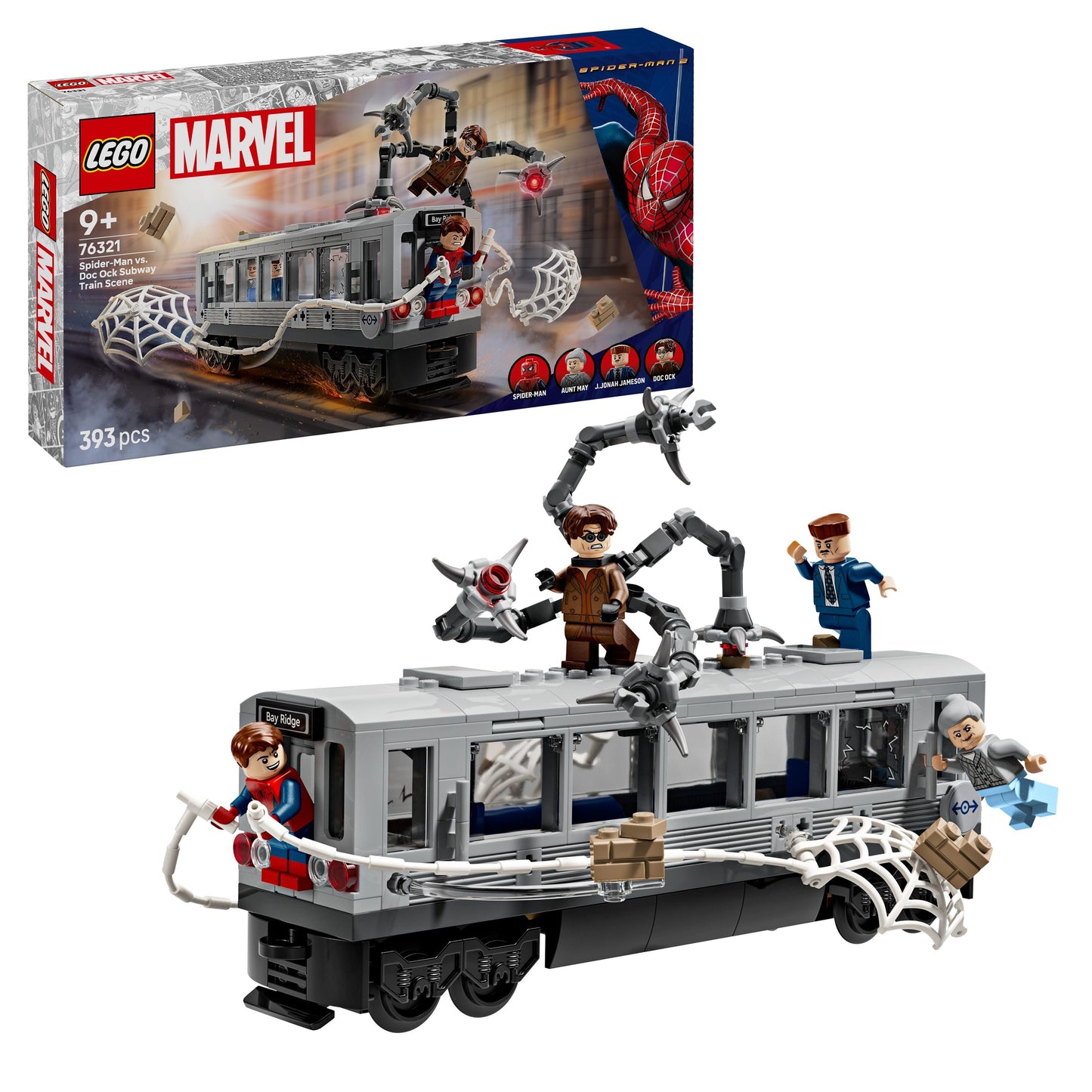 76321 Spider-Man Vs. Doc Ock Subway Train Scene
