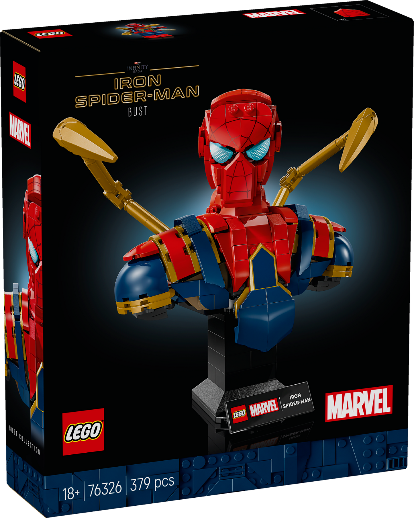76326 Iron Spider-Man Bust