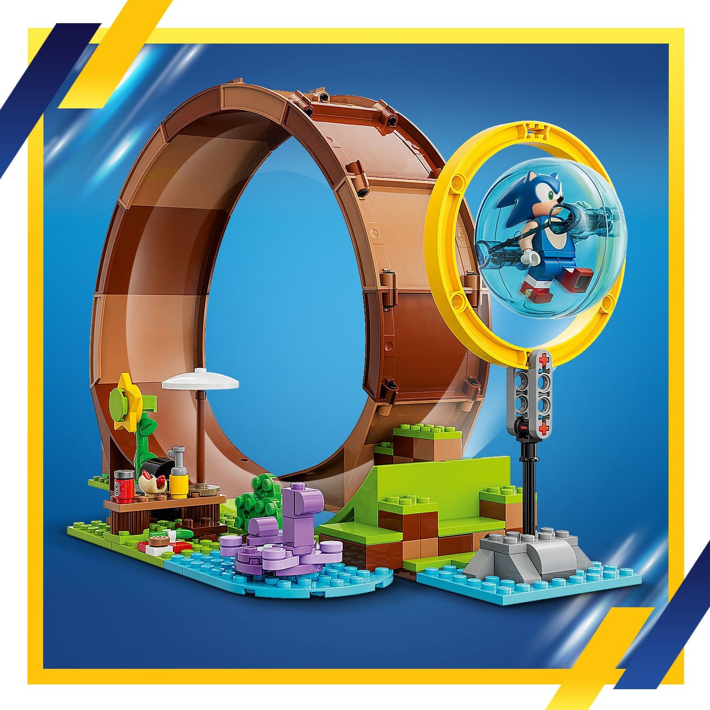 LEGO® Sonic the Hedgehog™ Sonic's Green Hill Zone Loop Challenge