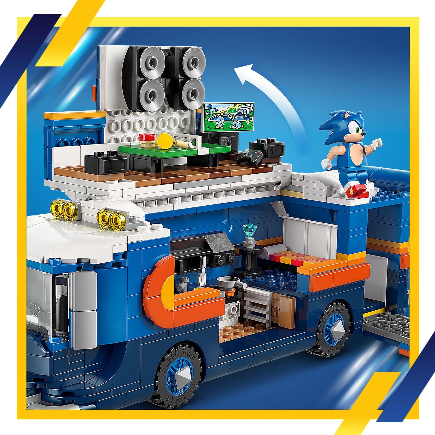 LEGO® Sonic the Hedgehog™ Team Sonic Command Truck