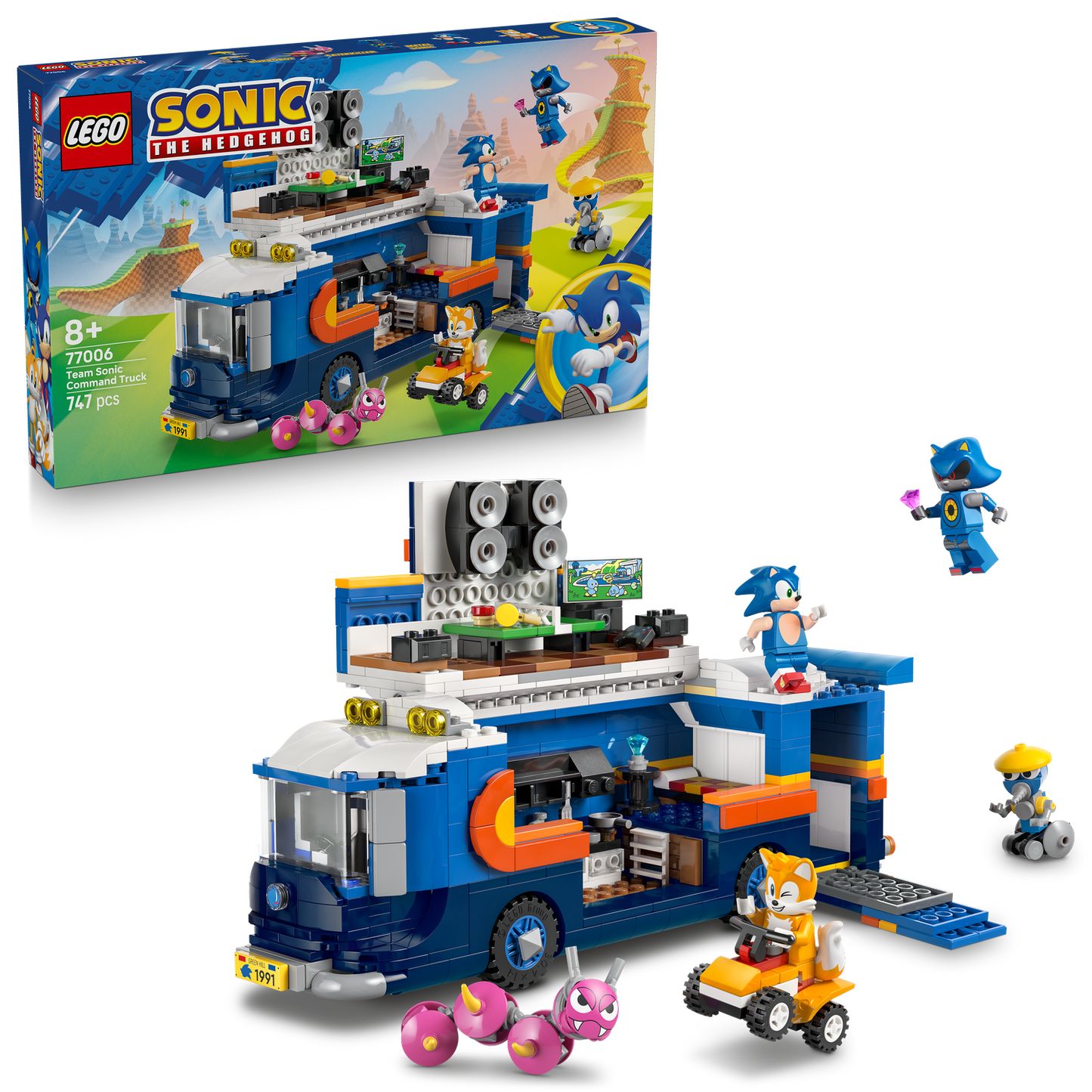 LEGO® Sonic the Hedgehog™ Team Sonic Command Truck