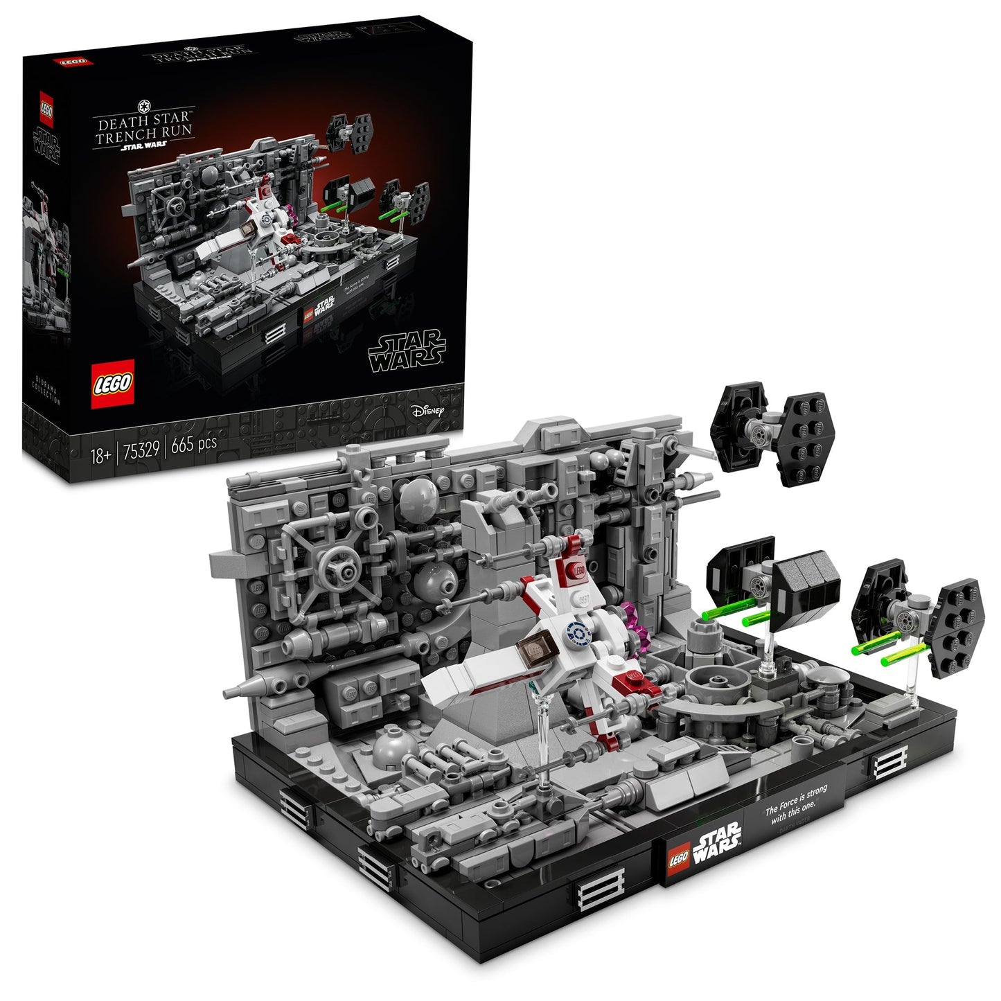 LEGO® Star Wars™ Death Star™ Trench Run Diorama