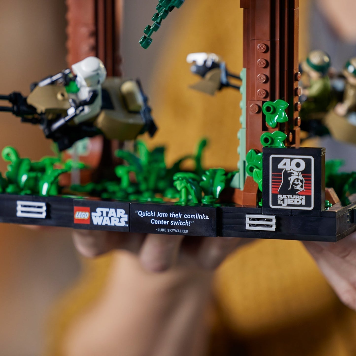 LEGO® Star Wars™ Endor™ Speeder Chase Diorama