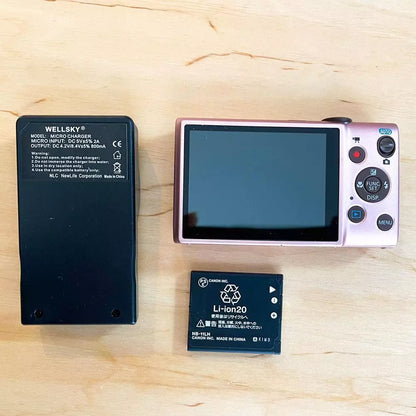 Canon IXY 90F PowerShot ELPH 115 IS IXUS 132 Pink digital camera 16.0MP🌲🍀