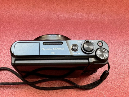 Canon PowerShot SX740 HS Compact Digital Camera Black 64GB Memory Card🍂✨